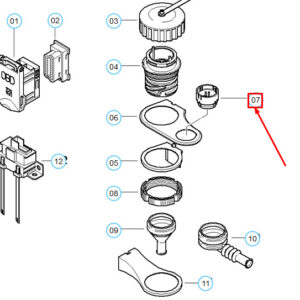 BMW 3 E46 Diagnosis Plug Adapter 12521427322 1427322 ORIGINAL
