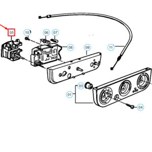 BMW 3 E36 Heater Blower Switch 64111393878 1393878 ORIGINAL