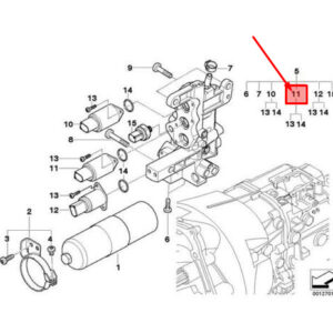 BMW 3 E46 Manual Transmission Shift Valve Kit 23427507026 7507026 ORIGINAL