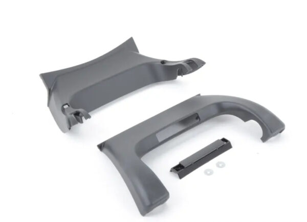 BMW X5 E70 Rear Compartment Monitor Covers Set 65509131490 9131490 ORIGINAL