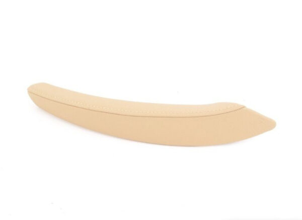 BMW X5 E70 Right Door Leather Handle Beige Trim 51416970168 ORIGINAL - Image 2