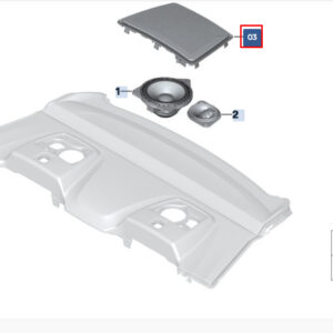 BMW 5 F10 Loudspeaker Cover Right 65139276544 9276544 ORIGINAL