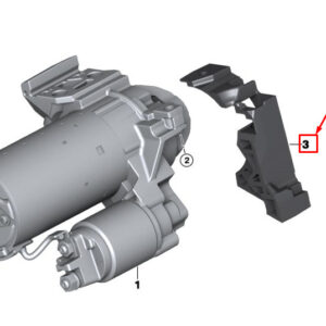 BMW 3 G20 Starter Acoustic Plug 12418576484 ORIGINAL