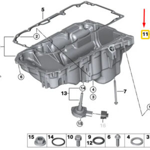 BMW 1 E81 Oil Dip Stick 11438506777 8506777 ORIGINAL