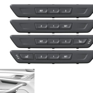 BMW 5 Touring G31 Right Seat Functions Operating Unit 61316826749 ORIGINAL