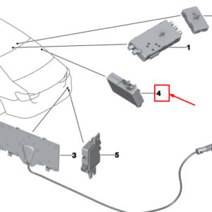 BMW 7 G11 Trap Circuit 65209325733 ORIGINAL