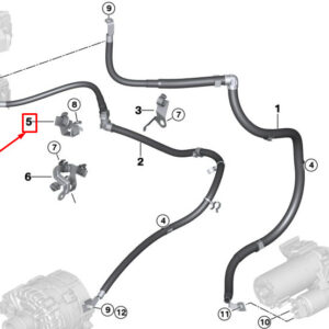 BMW 3 G20 B+ Cable Bracket 12528591895 ORIGINAL