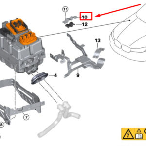 BMW 3 G20 Strain Relief Holder 9371349 61139371349 ORIGINAL