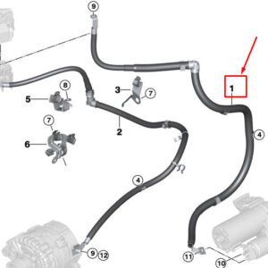 BMW 3 G20 Starter-Base B+ Cable 12428485064 ORIGINAL