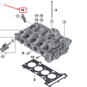 BMW 3 G20 Engine Cylinder Head Loop 11127638711 ORIGINAL