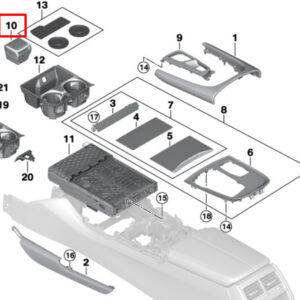 BMW 7 G11, G12 Ashtray 7944205 51167944205 ORIGINAL