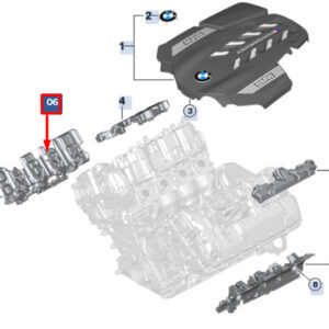 BMW X6 G06 Engine Block Sound Insulation 11149454132 ORIGINAL