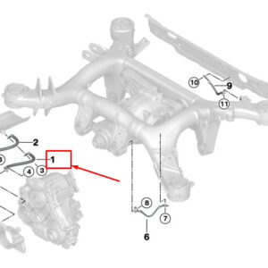 BMW X3 G01 Earth Cable 12428679817 ORIGINAL