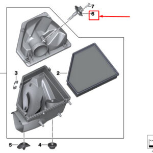 BMW 3 G20 Intake Air Temperature Sensor 13628485041 ORIGINAL