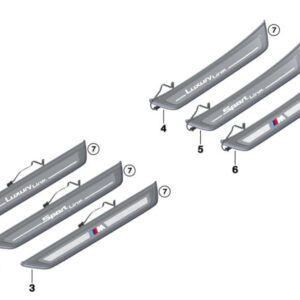 BMW 6 Gran Turismo G32 Front Entrance Trim 7427913 51477427913 ORIGINAL