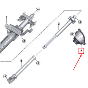 BMW 7 G11 Steering Shaft Sleeve 32306862082 ORIGINAL