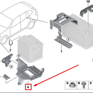 BMW X3 G01 Front Battery Tray 61219117797 9117797 ORIGINAL