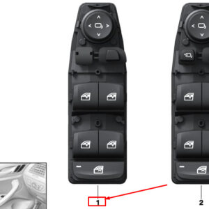 BMW 3 G20 Front Door Window Switch 61316847096 ORIGINAL