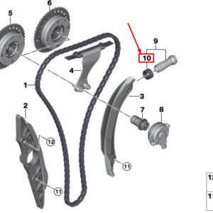 BMW 3 G20 Train-Timing Sealing Sleeve 11318678177 ORIGINAL