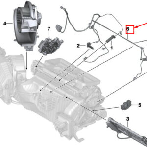 BMW 3 G20 Air Conditioner Cable Set 64119382850 ORIGINAL