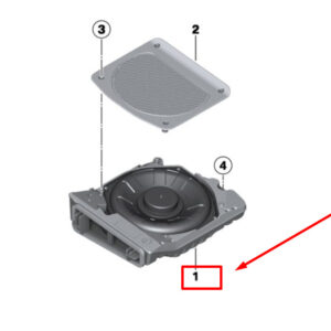 BMW 3 G20, G28 Right Central Bass 2622562 65132622562 ORIGINAL