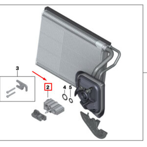 BMW 3 G20 Air Conditioner Expansion Valve 64116994989 ORIGINAL