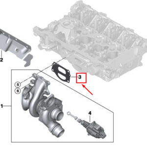 BMW 3 G20 Turbocharger Gasket 11658631900 ORIGINAL
