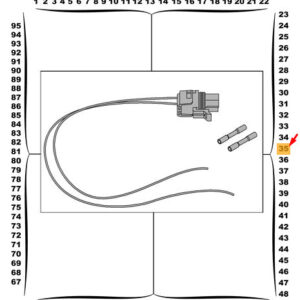 CITRO�N JUMPY MK3 Connection Repair Kit 1606248980 ORIGINAL