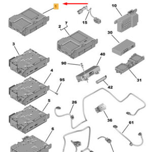 CITRO�N JUMPY MK3 Radio Receiver 1628704680 ORIGINAL