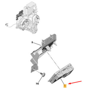 CITRO�N JUMPY MK3 Air Conditioning Control Unit 1616854580 ORIGINAL