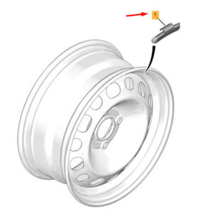 CITRO�N C3 MK3 SX Wheel Balancing Weight 5435K6 ORIGINAL