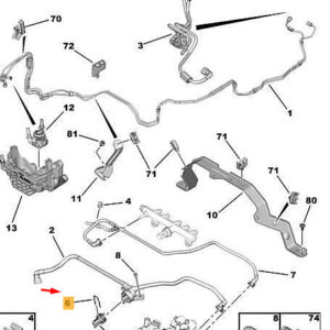 CITRO�N JUMPY MK3 Oil Temperature Sensor Holding Pin 1623574180 ORIGINAL