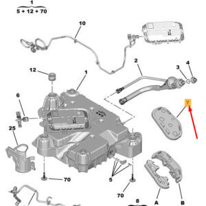 CITRO�N JUMPY MK3 Urea Tank Plug 9816581680 ORIGINAL