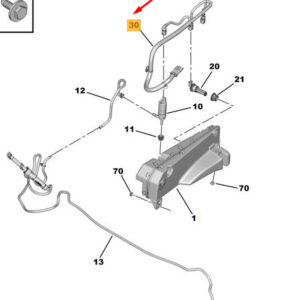 CITRO�N JUMPY MK3 Front Window Wiper Harness 9825429480 ORIGINAL