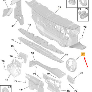 CITRO�N JUMPY MK3 Brake Amplifier Sound Proofing LHD 9807924580 ORIGINAL