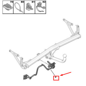 CITRO�N C5 AIRCROSS Tow Electrics 9825485280 ORIGINAL