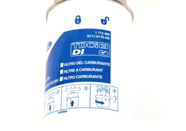 FORD TRANSIT MKL3 Fuel Filter Element 3C11-9176-AB 1712985 ORIGINAL - Image 3