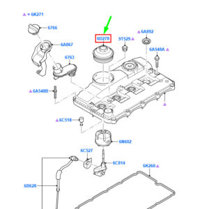 FORD TRANSIT MK3 Cylinder Head Cover 1440433 ORIGINAL