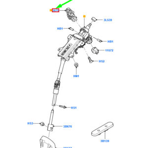 FORD TRANSIT CONNECT MK1 Steering And Ignition Lock Assy 5021609 ORIGINAL