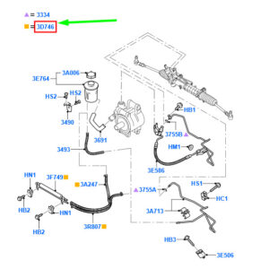 FORD TRANSIT MK3 Power Steering Cooler Coil 1495712 6C11-3D746-DA ORIGINAL