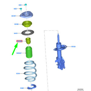 FORD FOCUS MK4 Front Suspension Strut Bumper 2229477 JX61-18061-B1C ORIGINAL