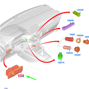 FORD KUGA MK3 Headlight Switch Assy 2660176 ORIGINAL