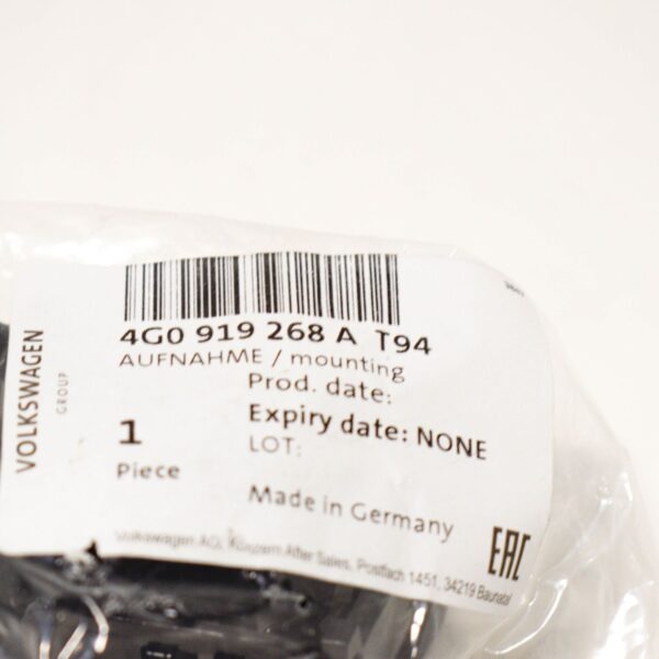Audi A6 C7 Front Inner Right Ultrasound Support Sensor 4G0919268AT94 ORIGINAL - Image 3