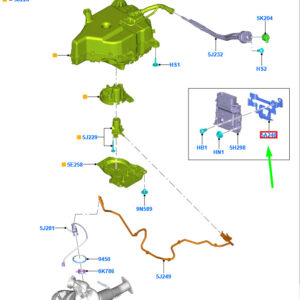 FORD TRANSIT CUSTOM MK1 Reductant Dosage Module Bracket 2222032 ORIGINAL