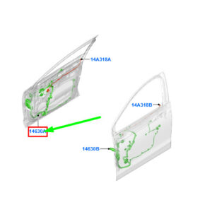 FORD MONDEO MK5 Front Right Door Wire LHD 1878560 DG9T-14630-GBJ ORIGINAL