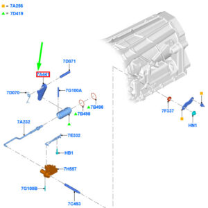 FORD MUSTANG MK6 Transmission Pawl Assy 5430089 ORIGINAL