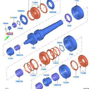 FORD MUSTANG MK6 Output Shaft Inner Ring Bearing Assy 5120647 ORIGINAL