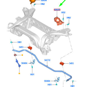 FORD MUSTANG MK6 Rear Left Damper Assy 5290561 ORIGINAL