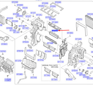 HYUNDAI SANTA FÉ MK3 DM Heater Defroster Door Assy LHD 971472W000 ORIGINAL