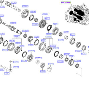 HYUNDAI TUCSON NX4 MK4 6TH Main Gear 4329323216 ORIGINAL
